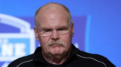 Andy Reid head coach of the Kansas City Chiefs