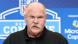 Andy Reid head coach of the Kansas City Chiefs