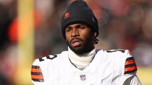 Shedeur Sanders #12 of the Cleveland Browns.