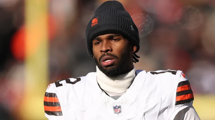 Shedeur Sanders #12 of the Cleveland Browns.