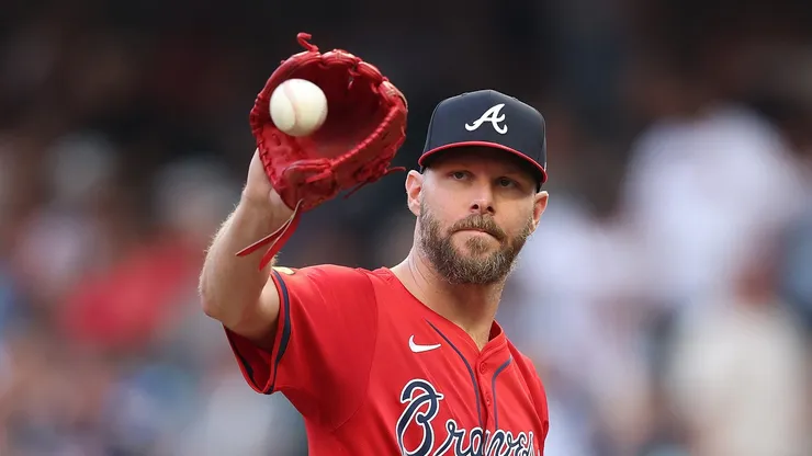 Chris Sale of the Atlanta Braves on September 05, 2025 in Atlanta.