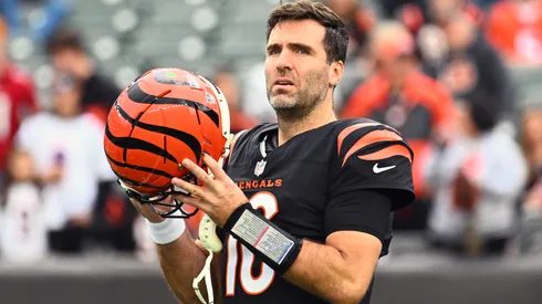 Joe Flacco #16 of the Cincinnati Bengals.