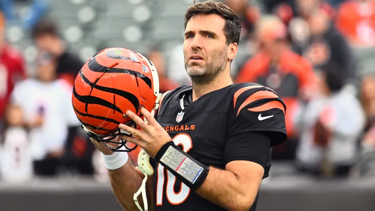 Joe Flacco #16 of the Cincinnati Bengals.