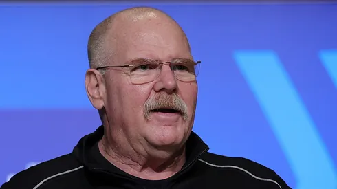 Andy Reid head coach of the Kansas City Chiefs