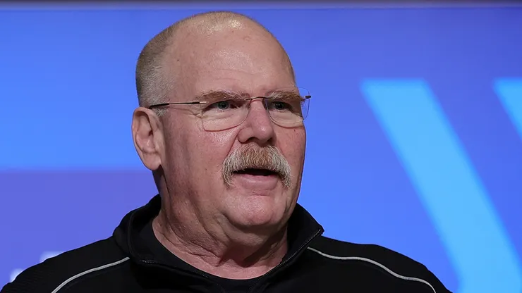 Andy Reid head coach of the Kansas City Chiefs