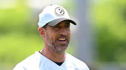 Aaron Rodgers quarterback of the Pittsburgh Steelers