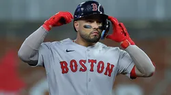 Carlos Narvaez #75 of the Boston Red Sox.