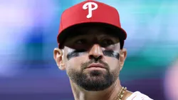Nick Castellanos during his time with the Phillies on May 03, 2025 in Philadelphia.
