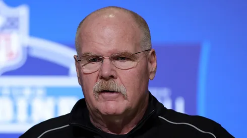 Andy Reid head coach of the Kansas City Chiefs