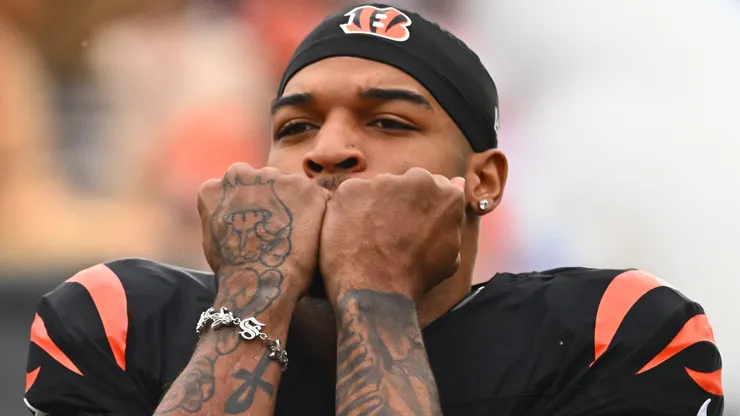 Ja'Marr Chase #1 of the Cincinnati Bengals.