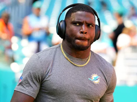 Tyreek Hill reacts to Dolphins release with one-word description on social media
