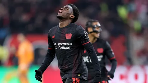 Ernest Poku of Bayer Leverkusen