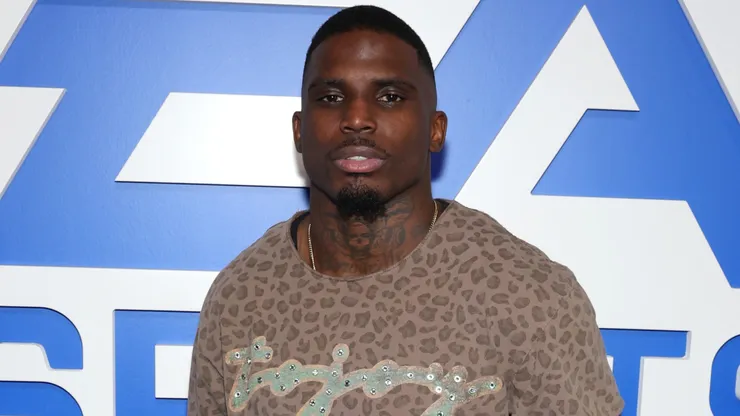 Tyreek Hill attends Madden Bowl.