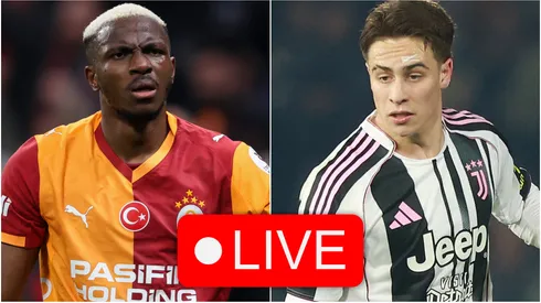 Victor Osihmen (L) Kenan Yildiz (R).