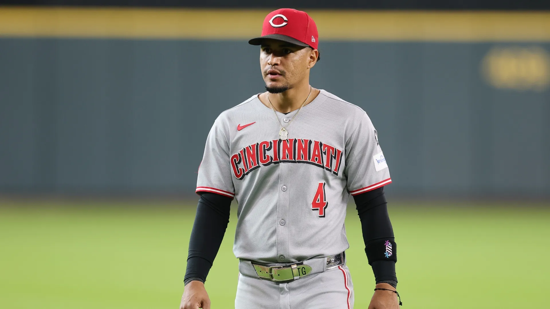 Santi Espinal looks on