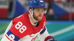 David Pastrnak of Czechia in 2026 Winter Olympics