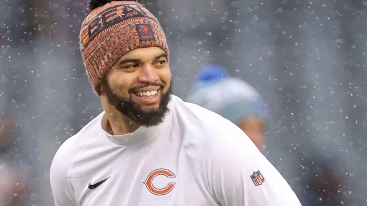 Caleb Williams #18 of the Chicago Bears.