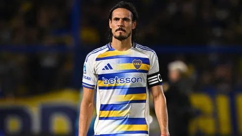 Edinson Cavani of Boca