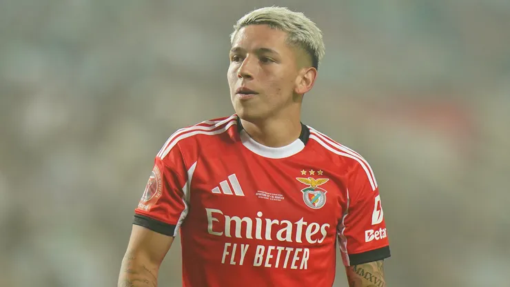 Gianluca Prestianni of Benfica.