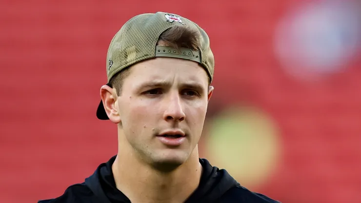 Brock Purdy quarterback of the San Francisco 49ers