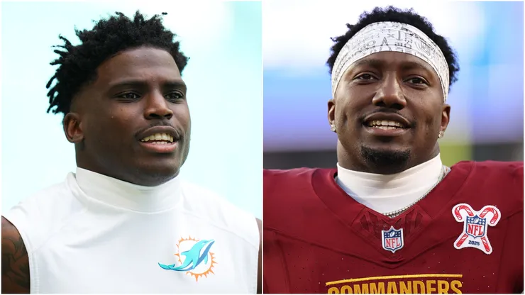Tyreek Hill and Deebo Samuel Sr.