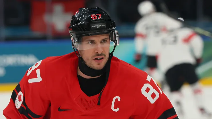 Sidney Crosby of Team Canada