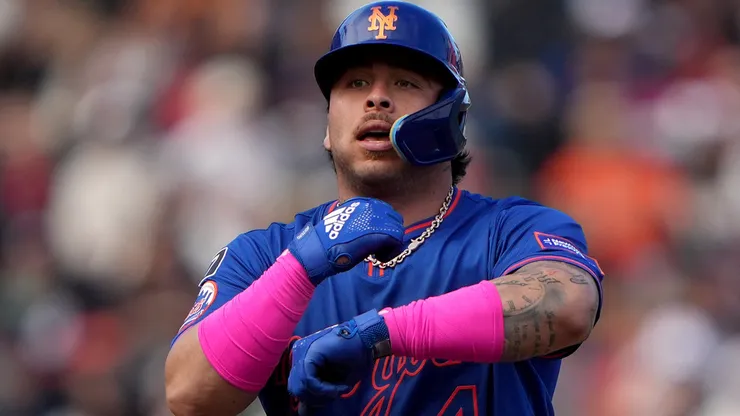 Francisco Alvarez #4 of the New York Mets.