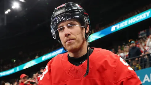 Mitch Marner scored the game-winning goal in sudden-death overtime vs. Czechia