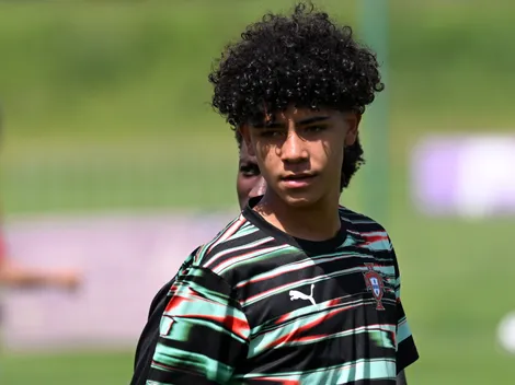Cristiano Ronaldo Jr continues to follow in his father’s footsteps with another Portugal U16 title