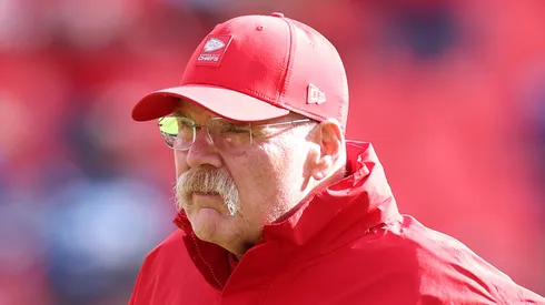 Andy Reid head coach of the Kansas City Chiefs