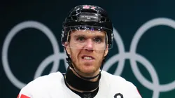 Connor McDavid #97 of Team Canada at 2026 Winter Olympics
