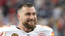 Travis Kelce tight end of the Kansas City Chiefs