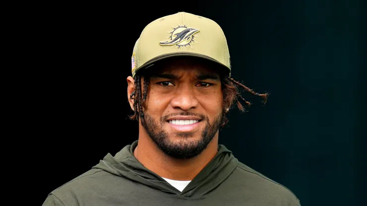 Tua Tagovailoa #1 of the Miami Dolphins