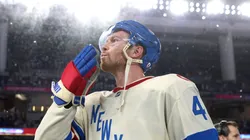 Vladislav Gavrikov at loanDepot Park in Miami, Florida.