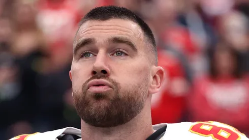 Travis Kelce tight end of Kansas City Chiefs