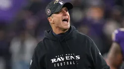 Head coach John Harbaugh