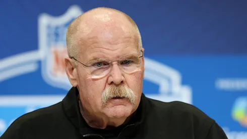 Andy Reid head coach of the Kansas City Chiefs