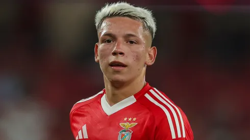Gianluca Prestianni of Benfica.