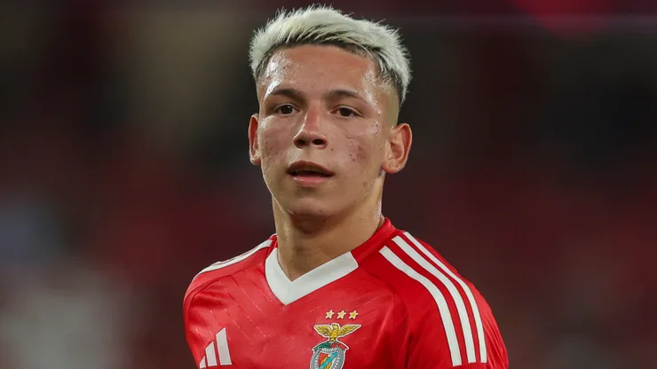 Gianluca Prestianni of Benfica.