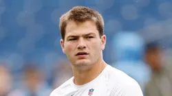 Drake Maye #10 of the New England Patriots