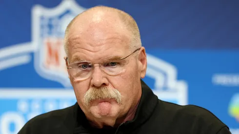 Andy Reid head coach of the Kansas City Chiefs