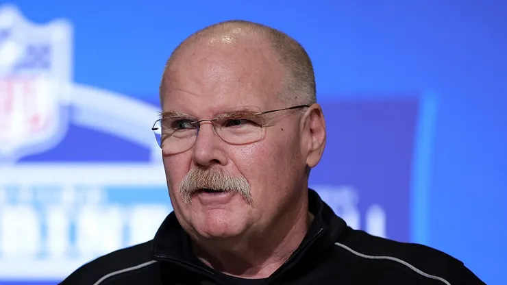 Andy Reid head coach of the Kansas City Chiefs