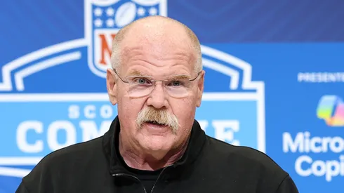 Andy Reid head coach of the Kansas City Chiefs