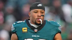 Saquon Barkley #26 of the Philadelphia Eagles.