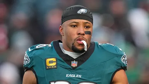 Saquon Barkley #26 of the Philadelphia Eagles.