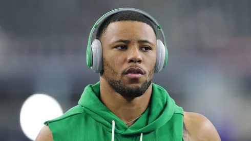 Saquon Barkley #26 of the Philadelphia Eagles