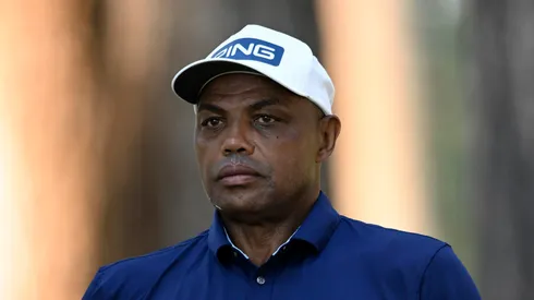 Charles Barkley at Edgewood Tahoe Golf Course on July 11, 2025 in Nevada.