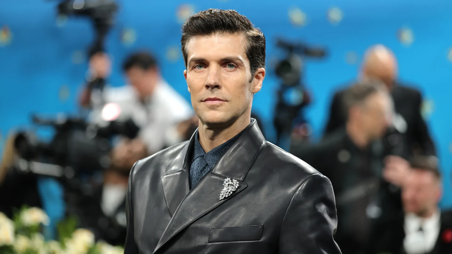 Roberto Bolle attends the 2025 Met Gala Celebrating “Superfine: Tailoring Black Style” (Source: Dia Dipasupil/Getty Images)