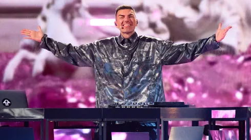 Gabry Ponte during the Grand Final of the 69th Eurovision Song Contest Opening Ceremony.