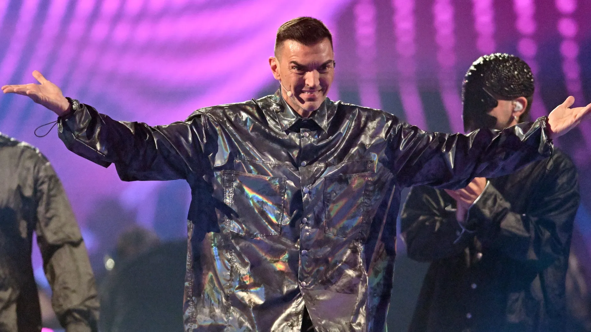 Gabry Ponte during the Grand Final of the 69th Eurovision Song Contest Opening Ceremony (Source: Harold Cunningham/Getty Images)